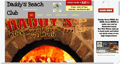 Desktop Screenshot of daddysbeachclub.com